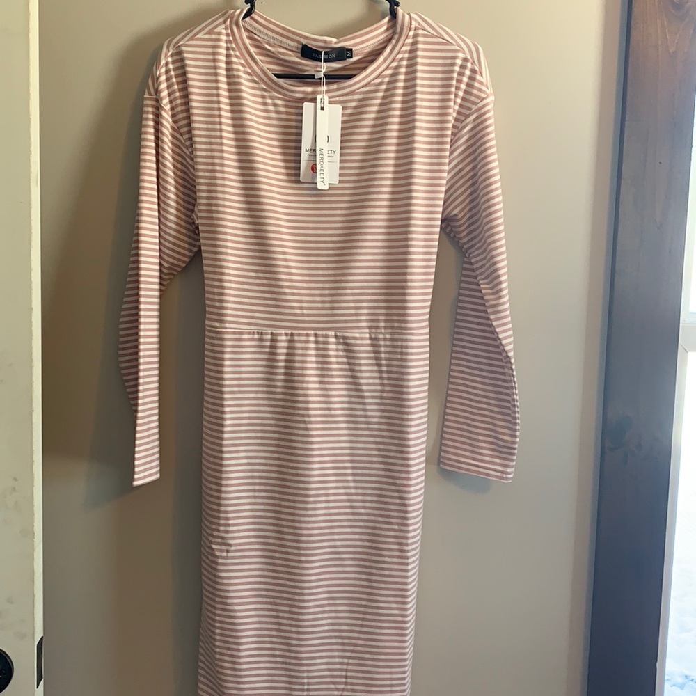 NWT stripped dress